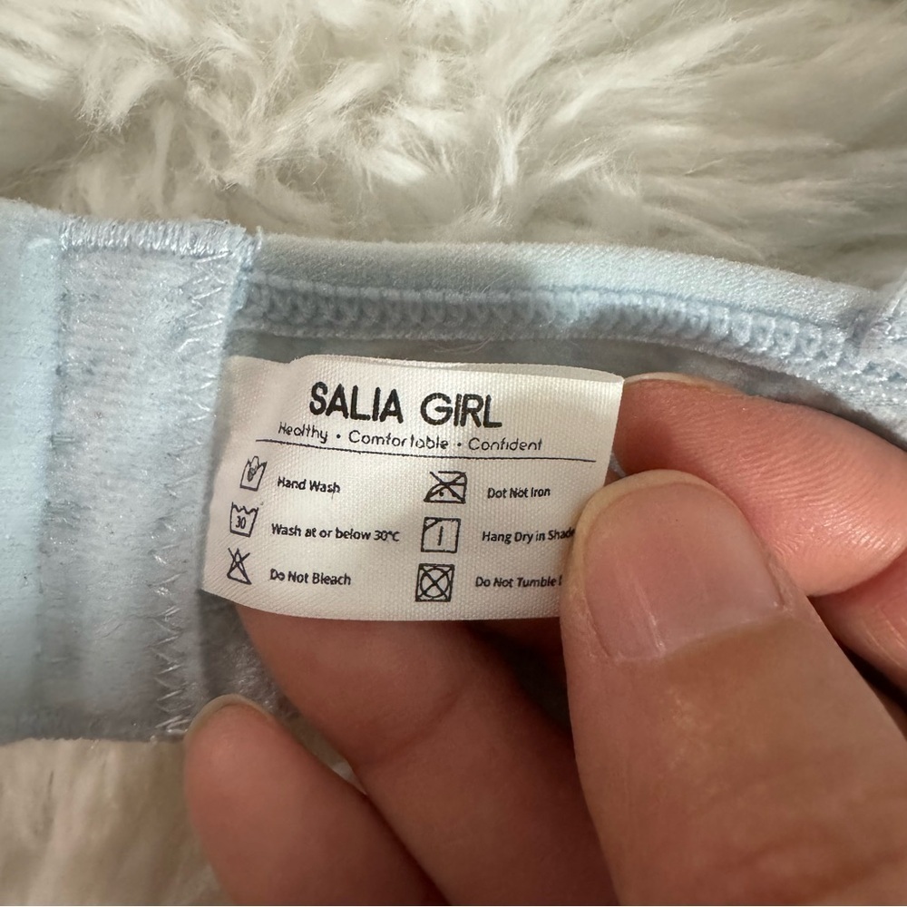 5/$32 Salia Girl Light Blue Women's Bra Size 32A - Picture 8 of 10